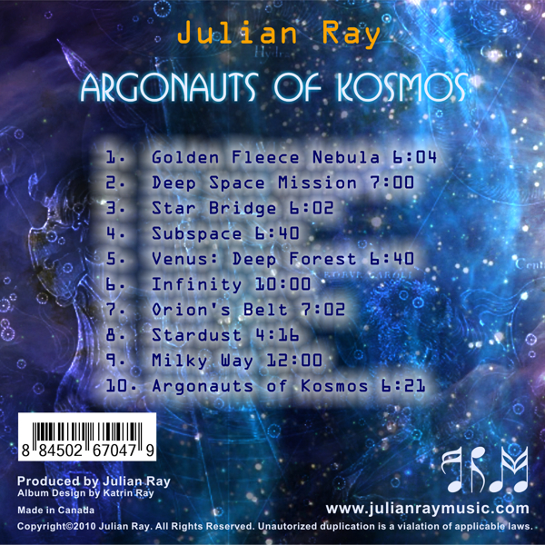 Argonauts of Kosmos cover back